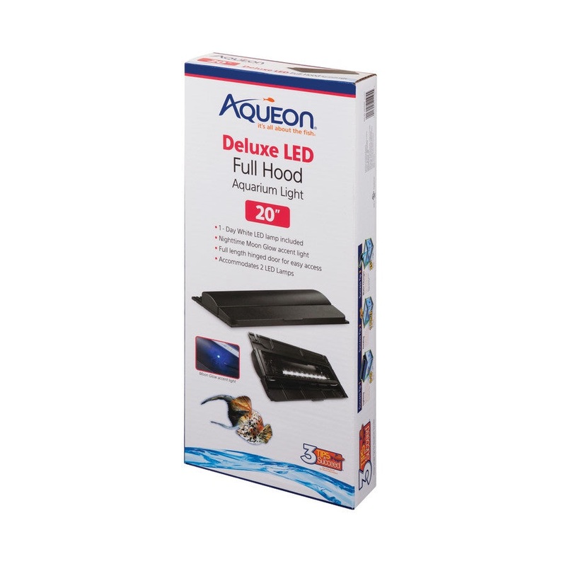 Aqueon LED Deluxe Full Aquarium Hoods 1ea/30IN