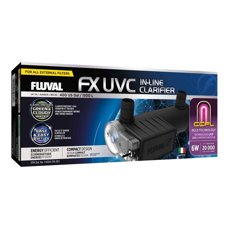Fluval FX UVC 6W Clarifier