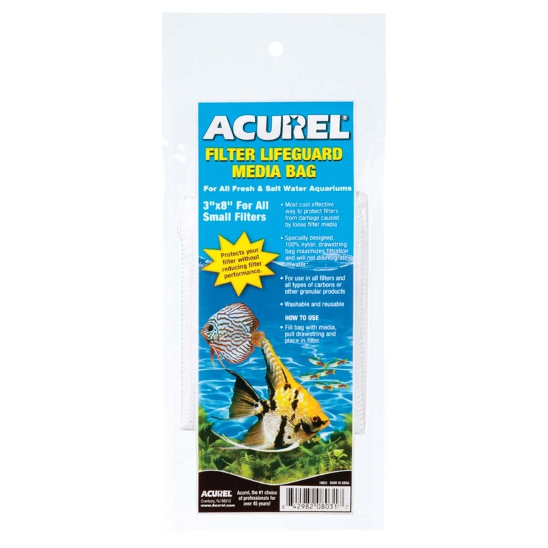 Acurel Filter Lifeguard Media Bag White