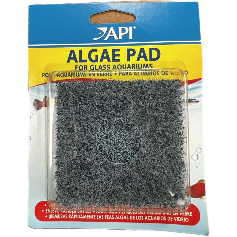 API Doc Wellfish's Hand Held Algae Pad For Glass, 1ea