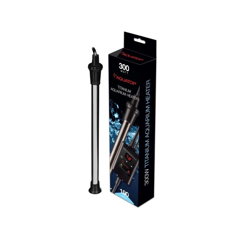 Aquatop Submersible Titanium Aquarium Heater & External Thermostat