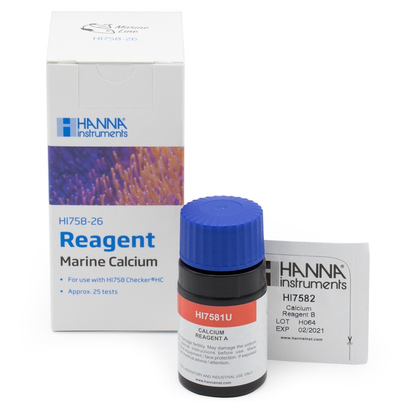 HI758U-26 Marine calcium Checker HC colorimeter reagents for 25 tests