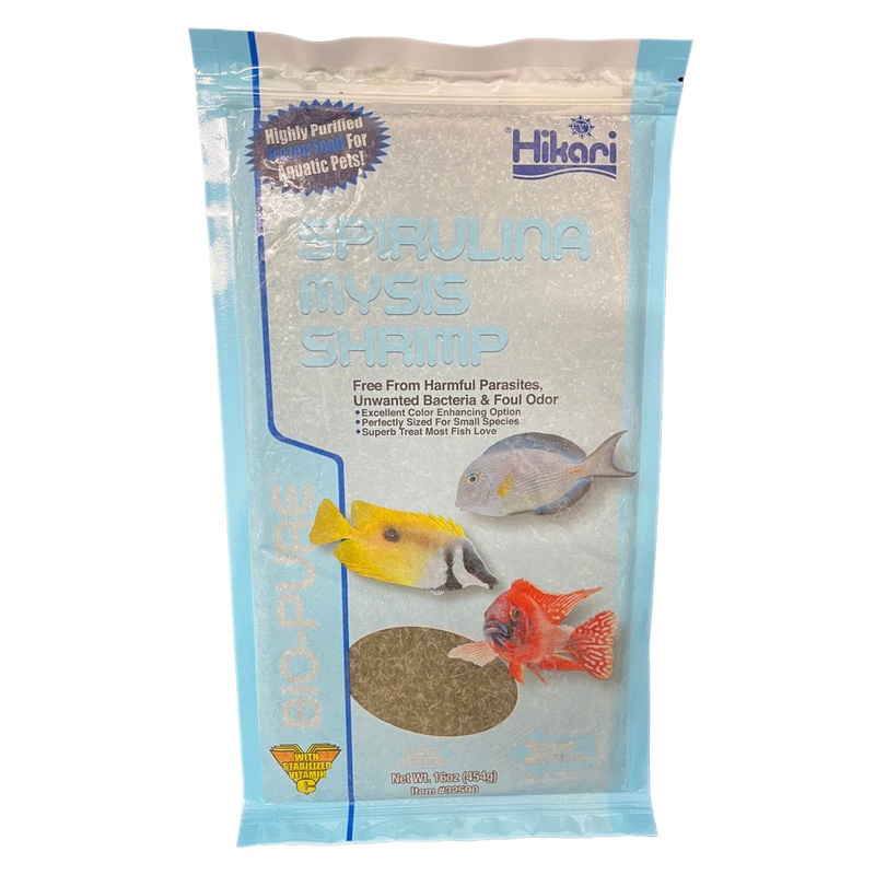 Hikari USA Bio-Pure Frozen Spirulina Mysis Shrimp Fish Food