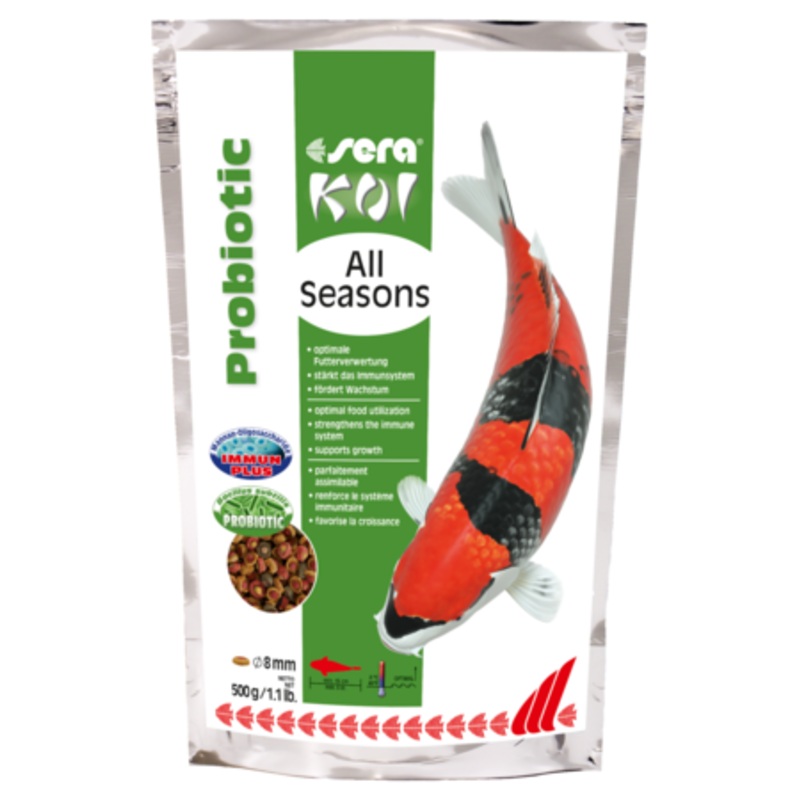 Sera - Koi All Seasons - Probiotic 8mm, 500g