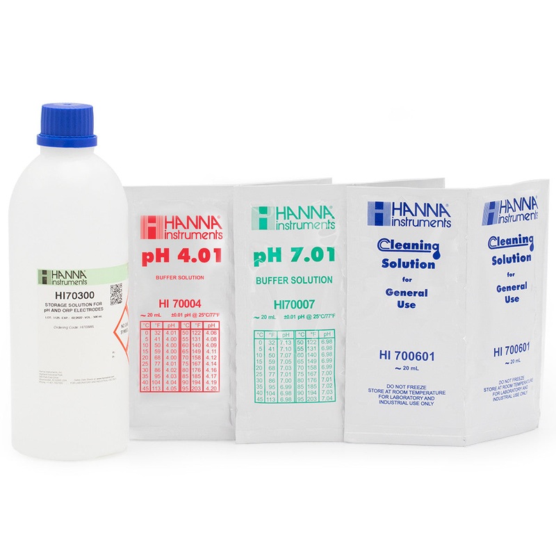 General pH Calibration Bundle, pH 4 & 7 (25 Sachets)