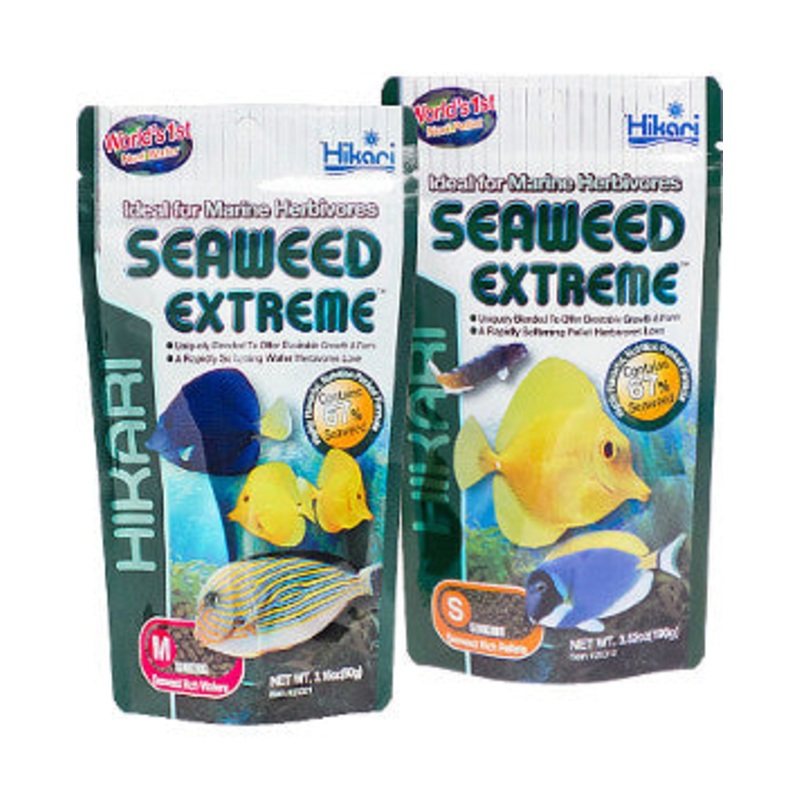 Hikari USA Seaweed Extreme Pellets Fish Food