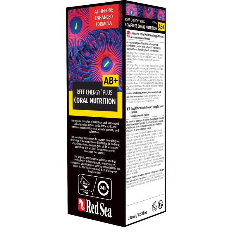 Red Sea Reef Energy Plus AB+ Coral Nutritional Supplement