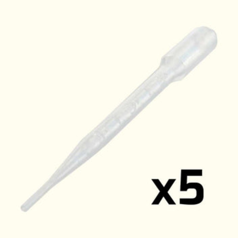 3ml Pipettes (5-pack)