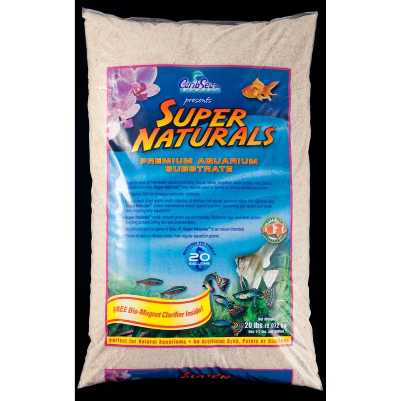CaribSea Super Naturals Crystal River Aquarium Sand