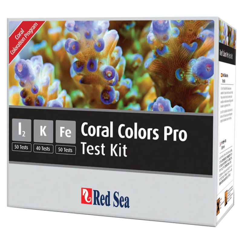 Red Sea Coral Colors Pro Test Kit