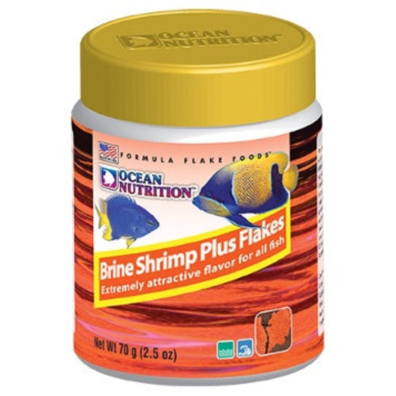 Brine Shrimp Plus Flake Food - 2.5 oz.