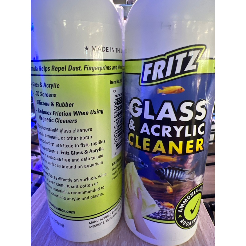 Fritz Glass and Acrylic Cleaner 8oz