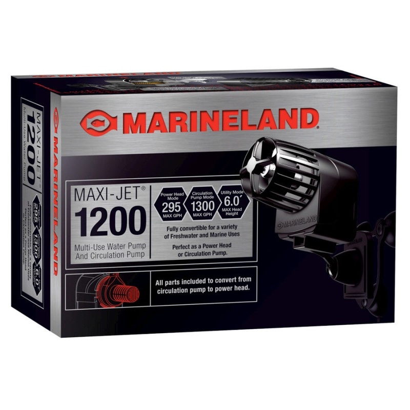 Marineland Maxi-Jet 1200 Pro Water and Circulation Pump 1ea/295 - 1300 GPH