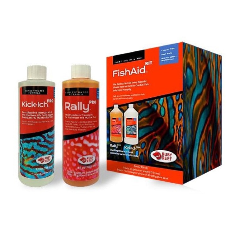 Ruby Reef  Fish Aid 8oz combo