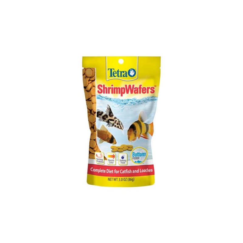 Tetra ShrimpWafers Daily Diet Fish Food 1ea/3 oz