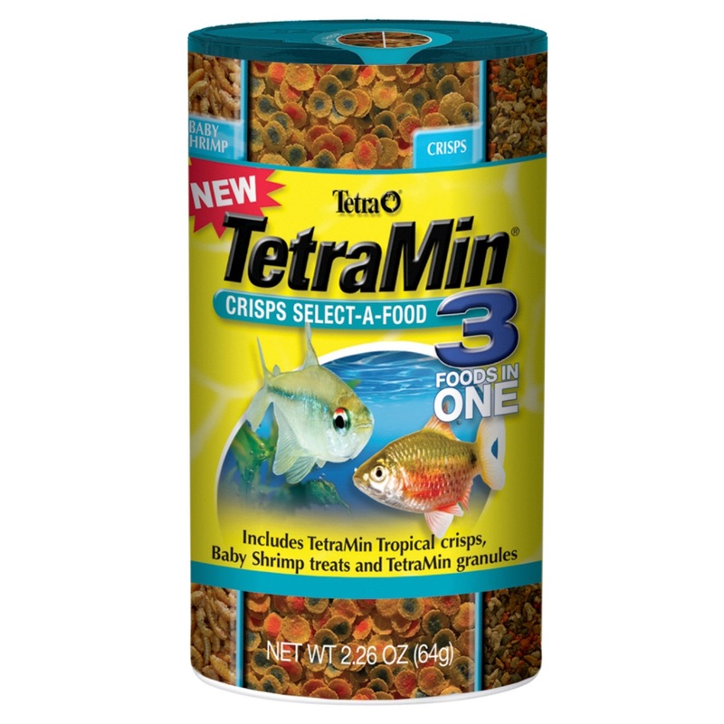 Tetra TetraMin Crisps Select-A-Food Fish Food 1ea/2.4 oz