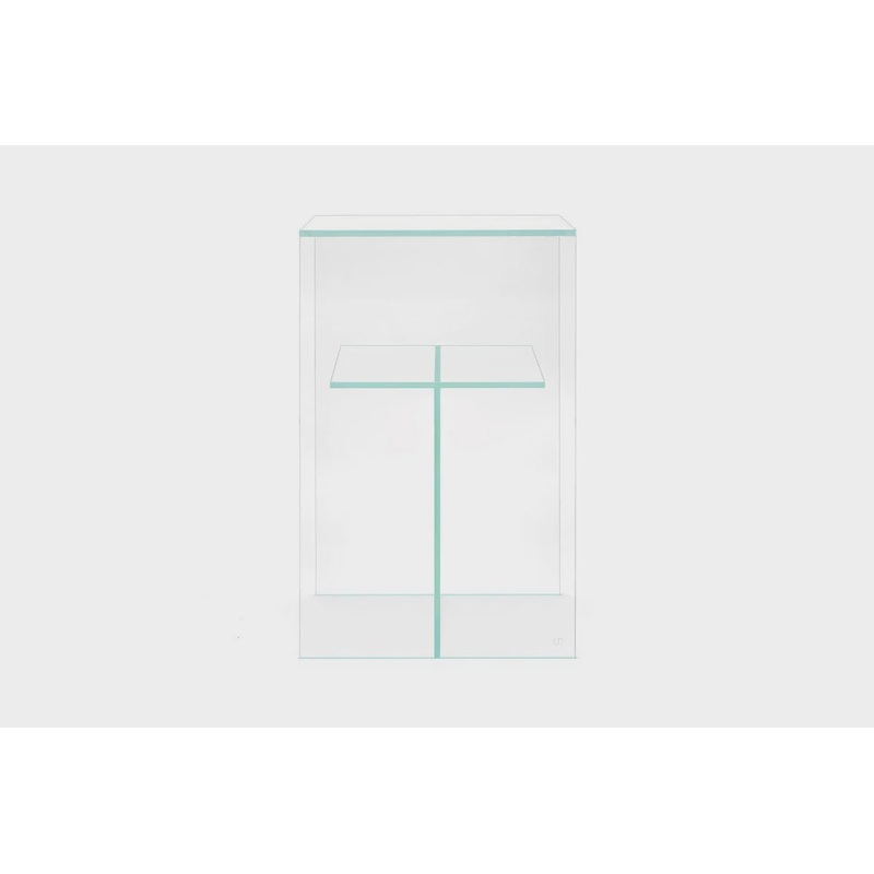 UNS RIMLESS AQUARIUM STAND - GLASS