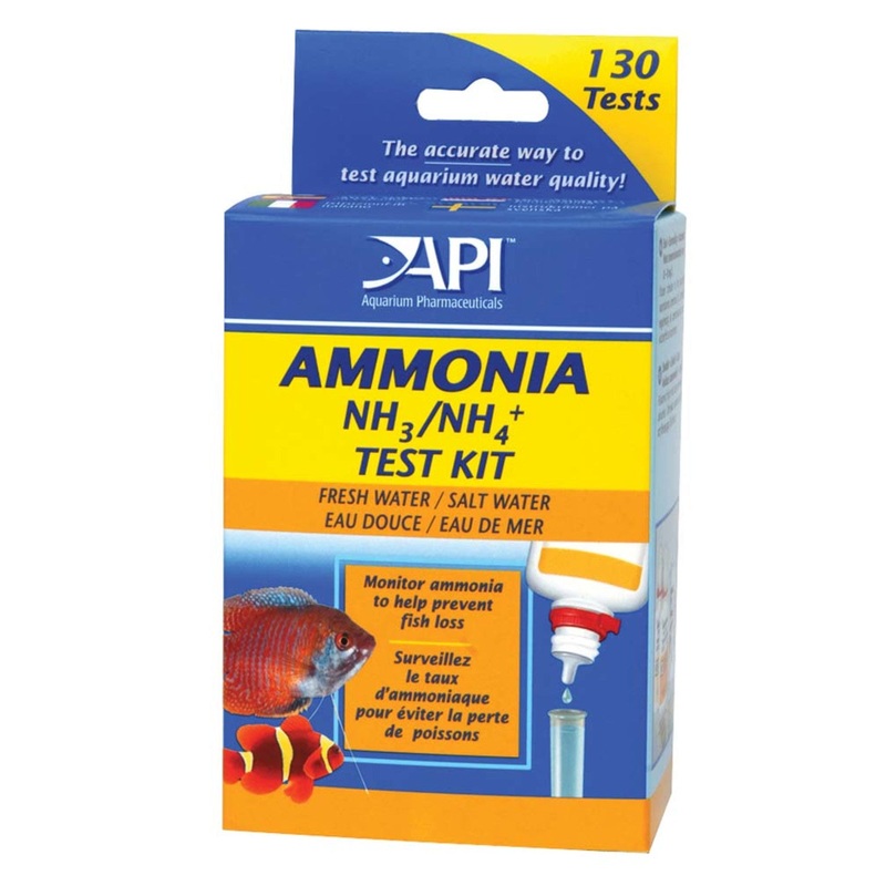 API Ammonia Test Kit for Freshwater and Saltwater Aquarium 1ea