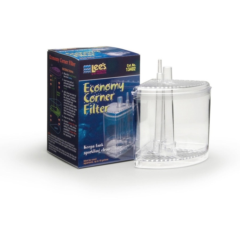Lee's Aquarium & Pet Products Economy Corner Filter