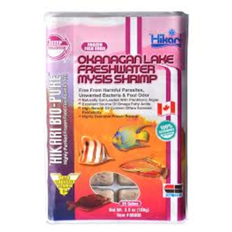 Okanagan Freshwater Mysis Shrimp 3.5 oz cubes