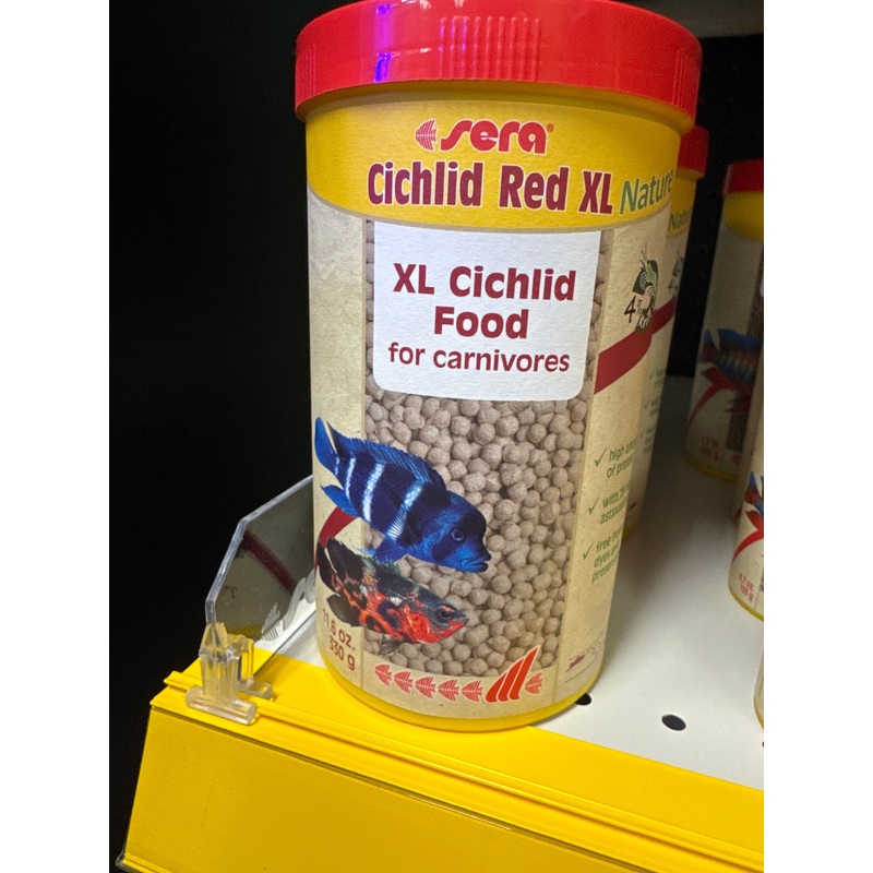 Sera - Cichlid Red  - XL - 1000 mil.