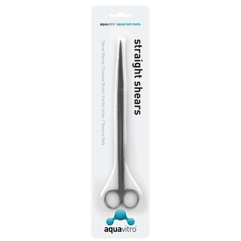 aquavitro Stainless Steel Straight Shears Aquarium Tool
