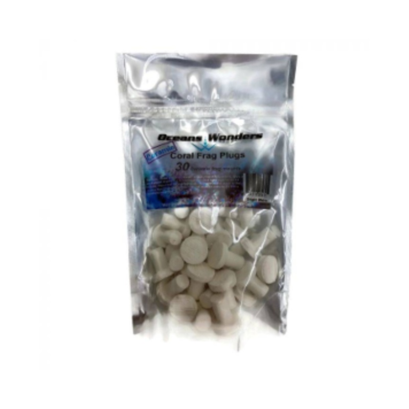 Ocean Wonders Ceramic Coral Frag Plugs