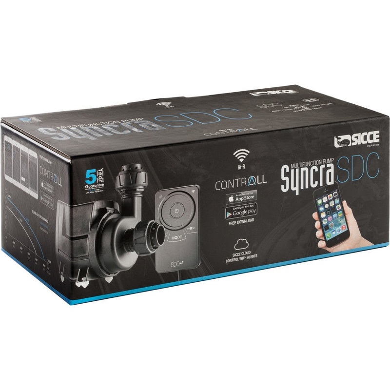 Sicce - Syncra SDC 7.0 Controllable Return Pump - 800 - 1900 gph