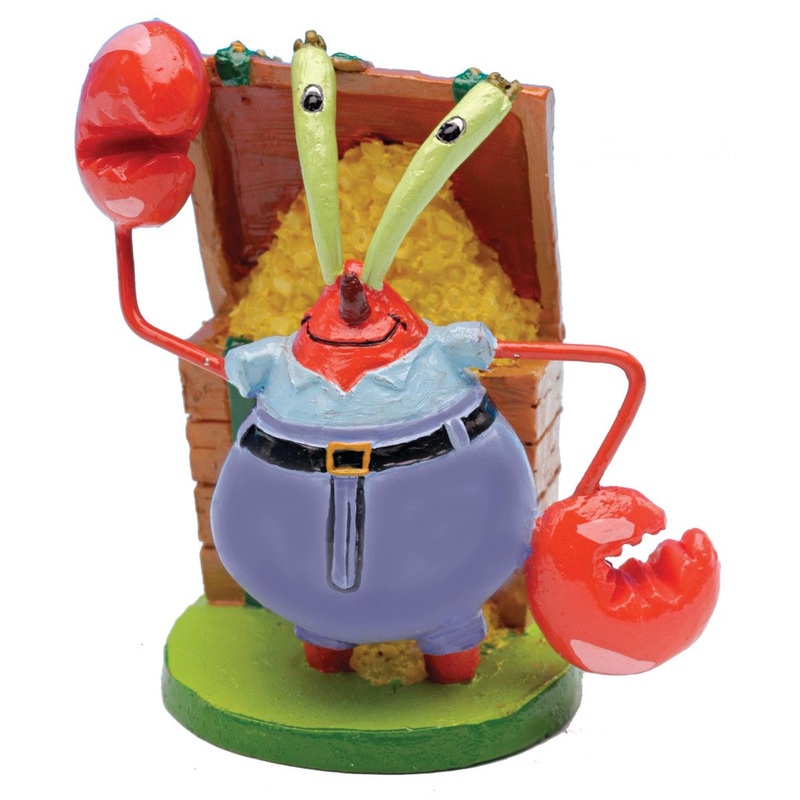 SpongeBob Mr. Krabs Aquarium Ornament