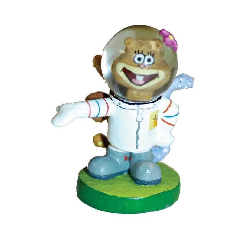 SpongeBob Sandy Aquarium Ornament Multi-Color, 1ea/2 in, Mini