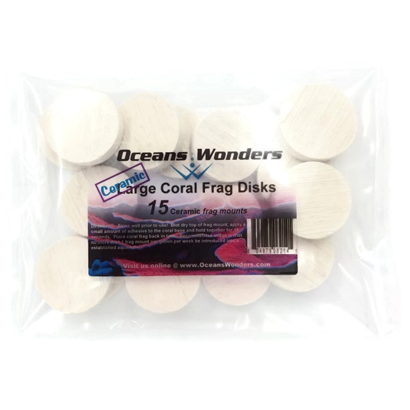 Coral Frag Disks 40 mm - 15 Units