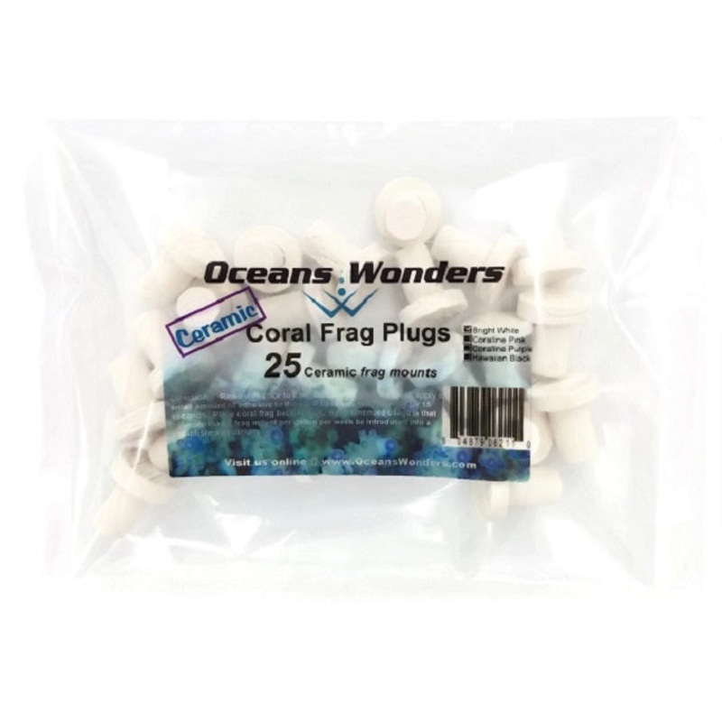 Coral Frag Plugs 23 mm - 25 Units
