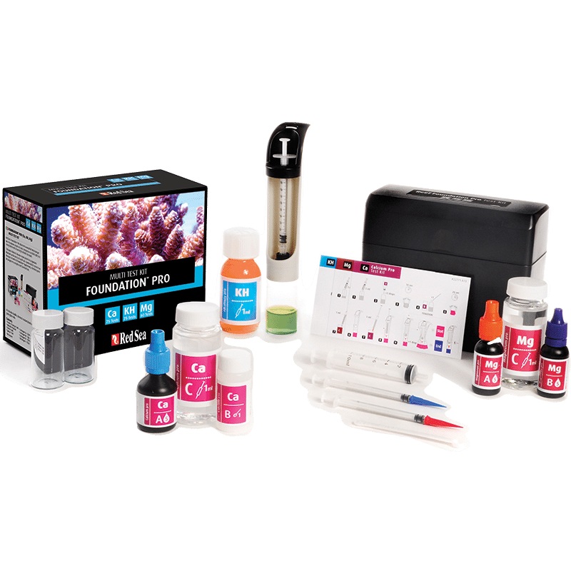 Foundation Pro Multi Test Kit (KH + Ca + Mg)