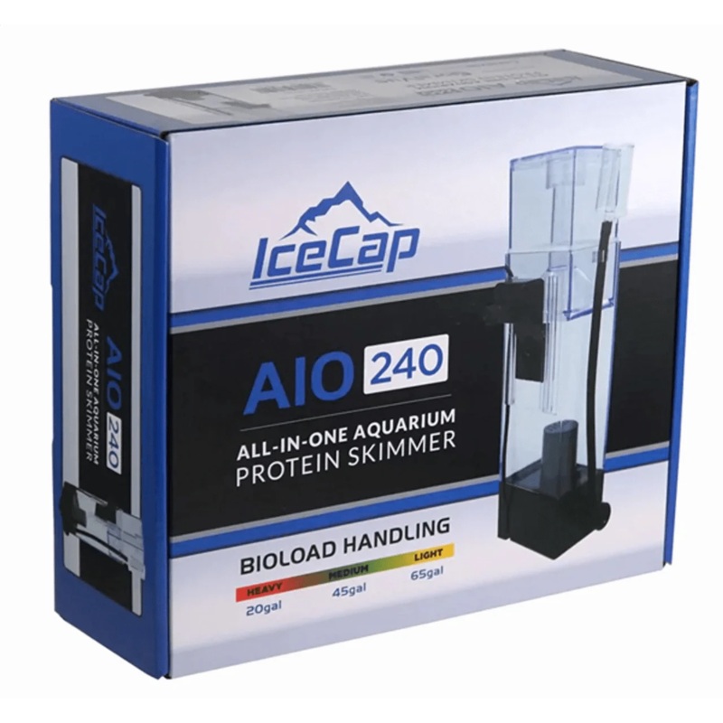 240 All-In-One Aquarium Protein Skimmer - Ice Cap