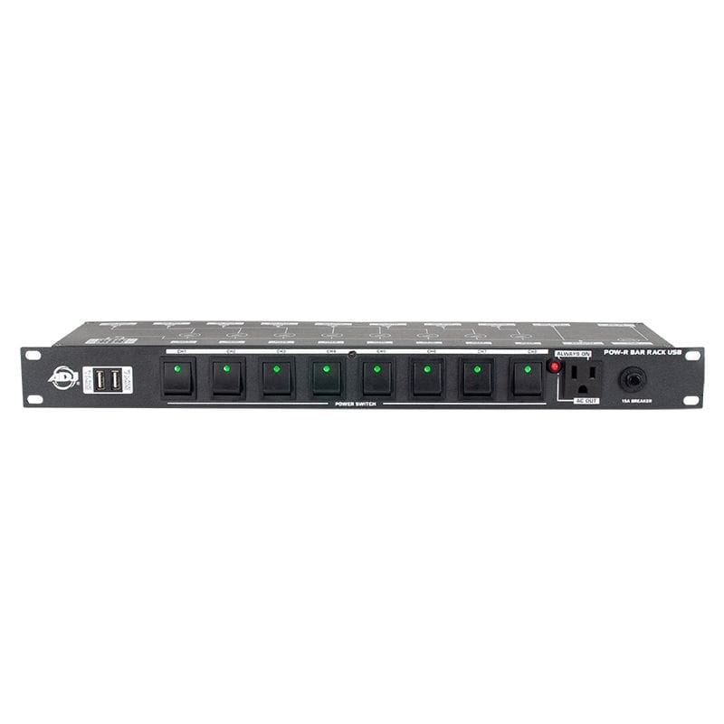 ADJ POW-R Bar RACK USB Rackmount Power Supply