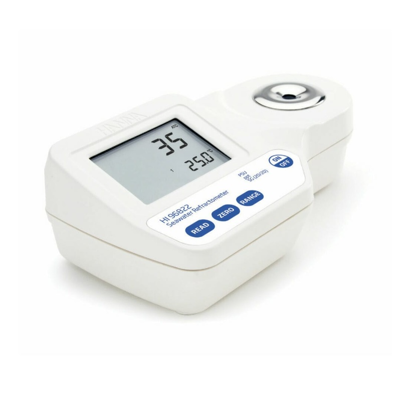 Digital Refractometer for Seawater Analysis - HI96822 - Hanna Instruments