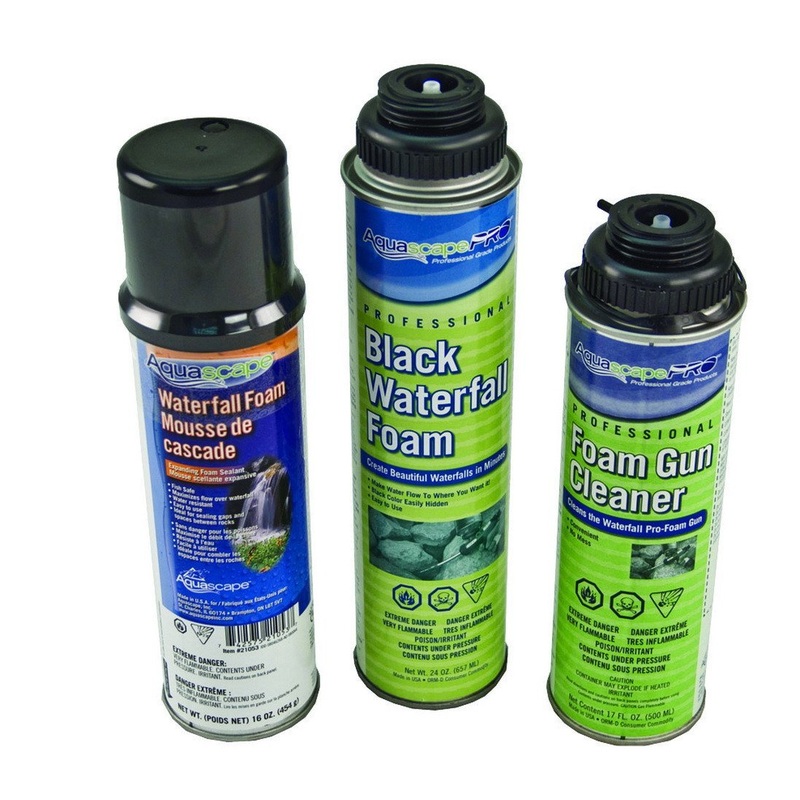 AquascapePRO Professional Black Waterfall Foam 24 oz
