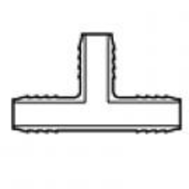 PVC Tee (Insert), 1-1/2"