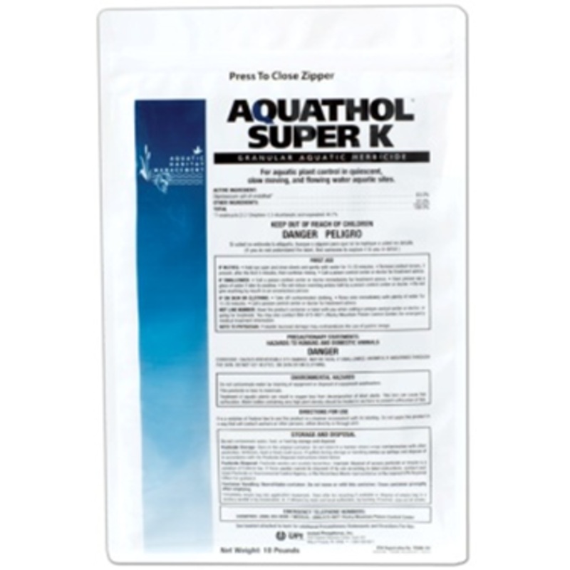 Aquathol Super K, 10 lb and 20 lb