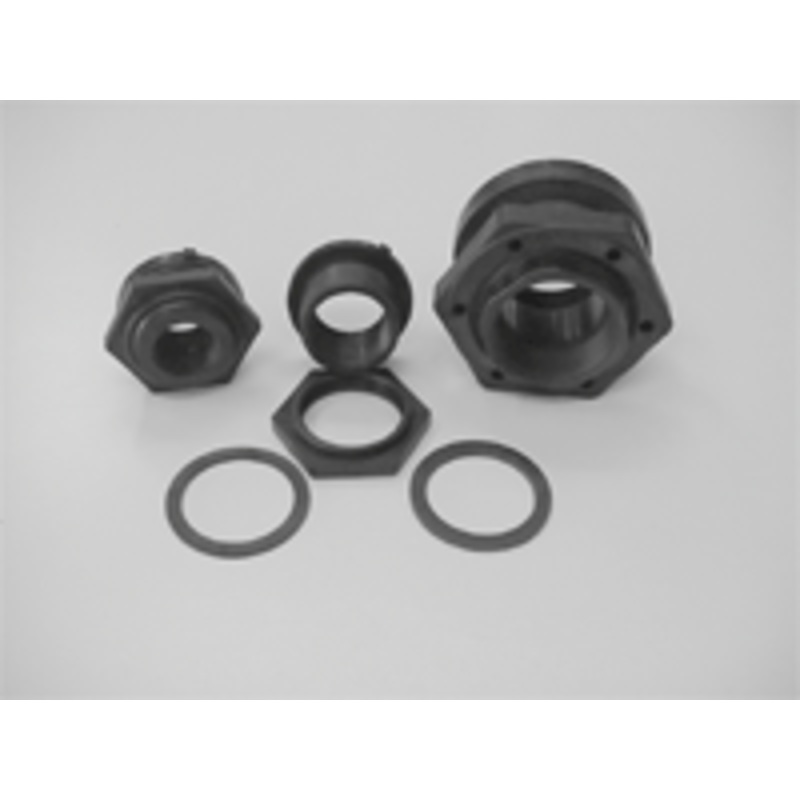 Bulkhead Fitting, 1-1/4"