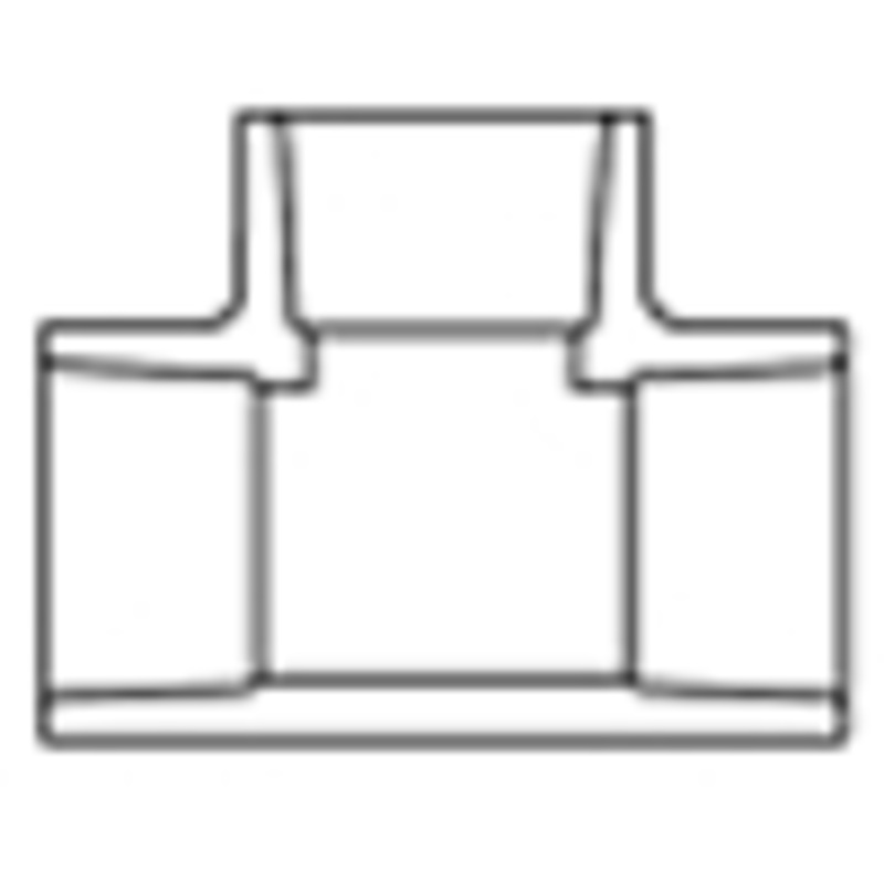 Socket Tee, 4"