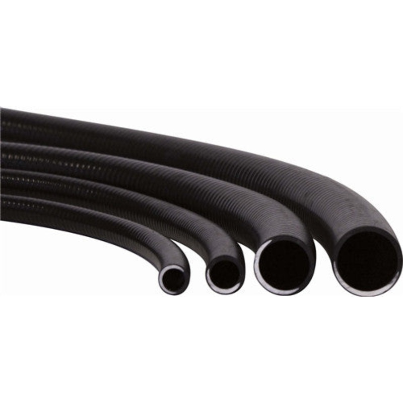 1-1/2" Black Flexible PVC Pipe, 50' roll
