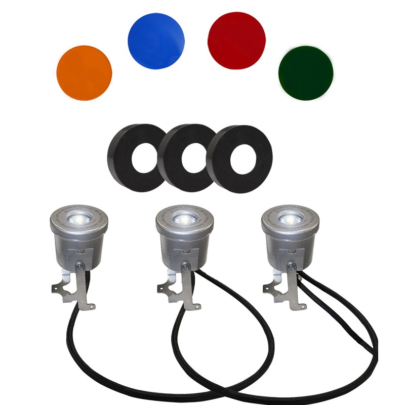 3 Stainless Steel LED Kasco Lighting Package