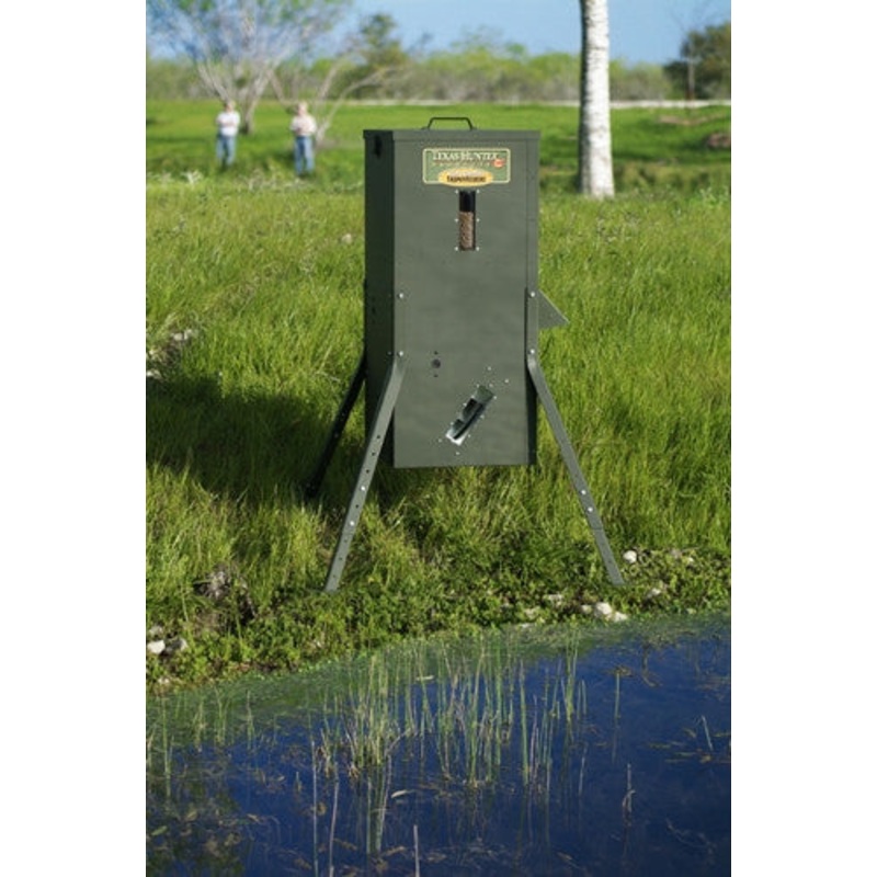 70 lb Fish Feeder with Adjustable Legs