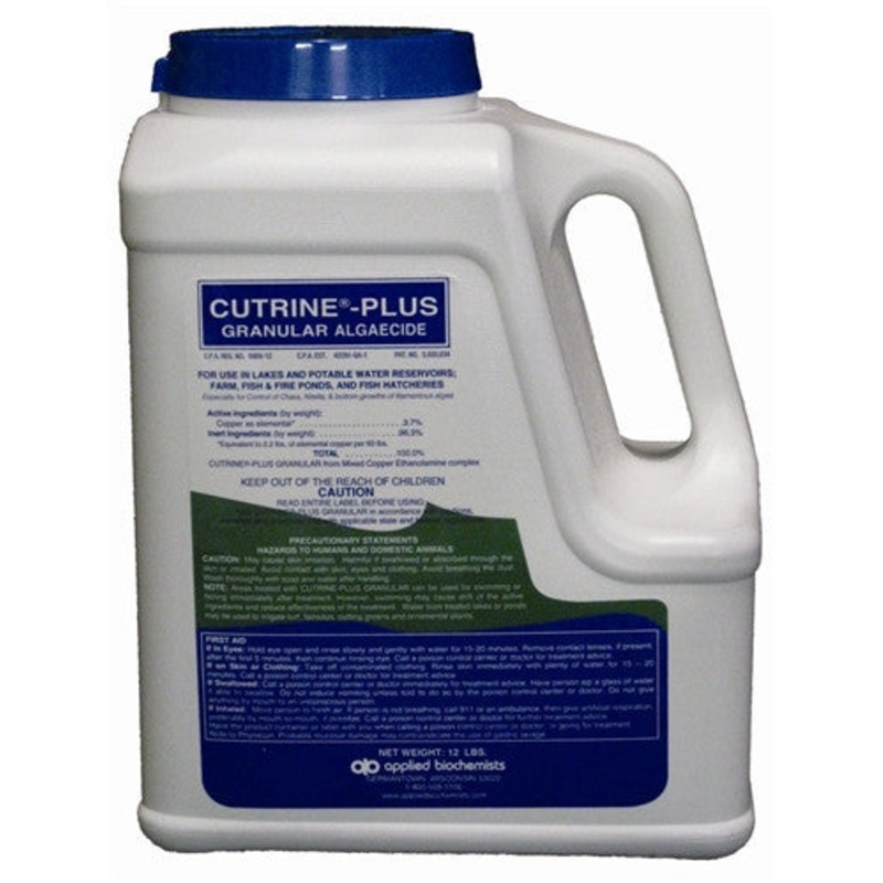 Cutrine Plus Granular, 12 lb and 30 lb