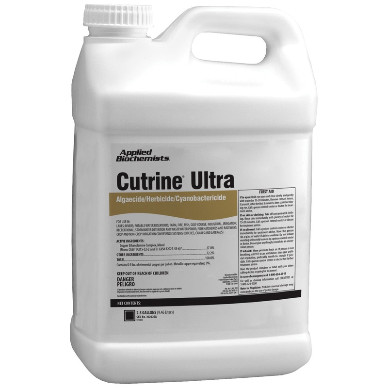Cutrine Ultra Liquid, 2.5 gal +$25 Hazmat fee included