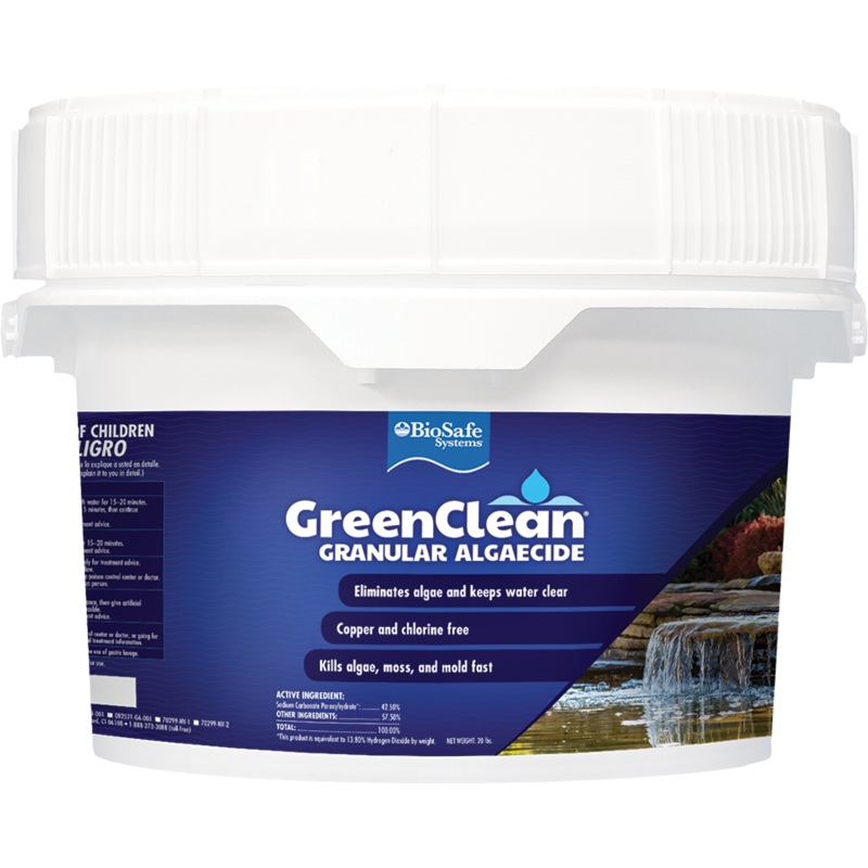 GreenClean Algaecide, 20 lb.