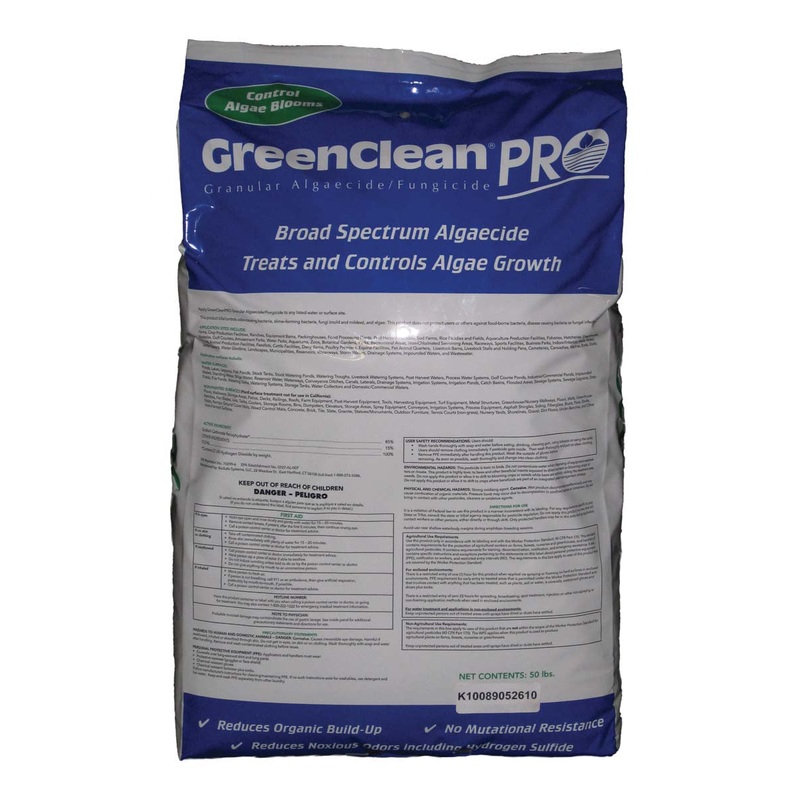 GreenClean Pro Algaecide, 50 lb. +25$ Hazmat Fee included