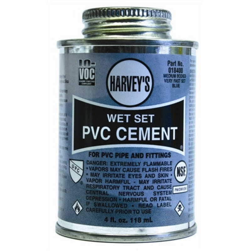 Wet Set PVC Glue, 8 oz.