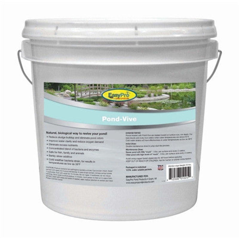 25 lb Pond-Vive Bacteria, loose powder with 8 oz scoop